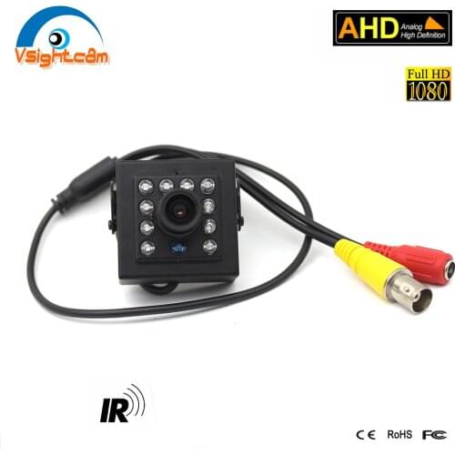 1080P Mini Square High Definition Analog Camera Infrared 850nm IR Camera CCTV Surveillance CVI/TVI/CVBS/AHD Video Output Option