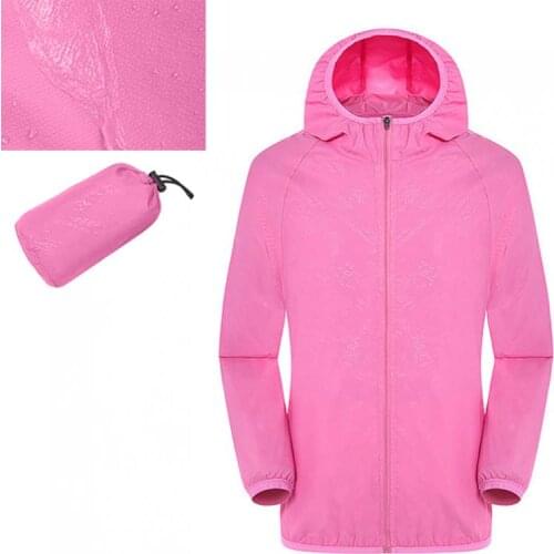 Mens Womens Quick Dry Hiking Jacket Waterproof Sun UV Protection Coats Outdoor Sports Fishing Skin Jackets