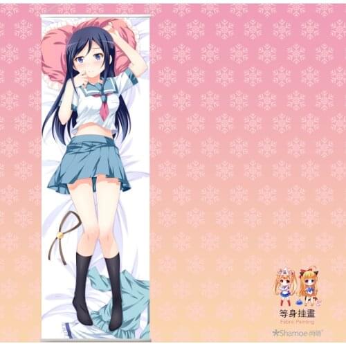 Ore no imouto ga konnani kawaii wake ga nai Kousaka kirino Peach Skin Velvet Rectangle Flat Wall Scroll Painting Poster Print