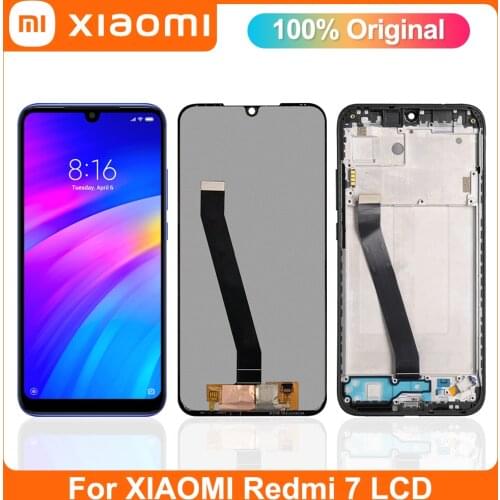 Original LCD Display 6.26" For Xiaomi Redmi 7 Cellphone Screen Touch Glass Digitizer Replacement For Mi Phone Redmi7