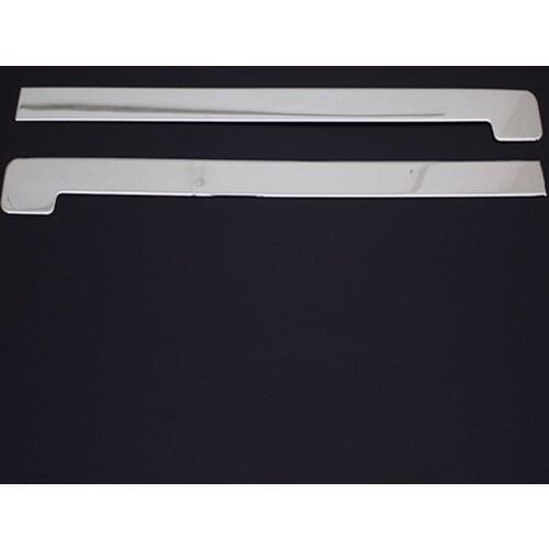 Fit For Peugeot Rifter Chrome Sliding Door Lath 2 Piece Stainless Steel 2019 and Post Tunning Trim 2 Pcs Suit good Quality