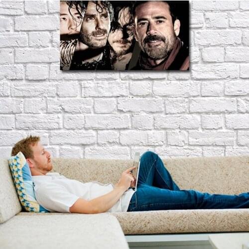 The Walking Dead Rise Up Season 7 TV Silk Poster 13x24 Inch Picture For Home Decoration-2