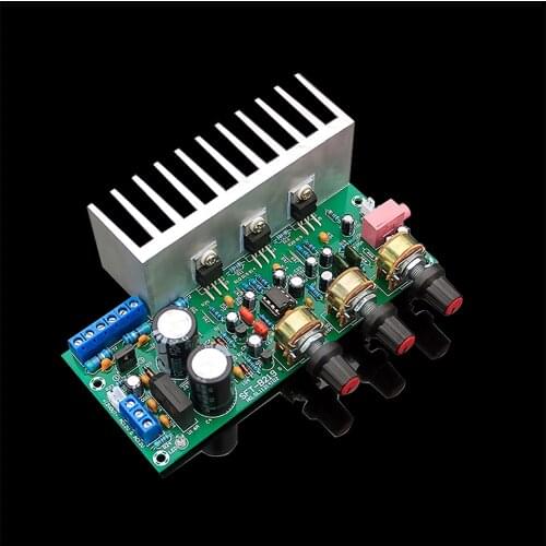 TDA2050A + TDA2030A Subwoofer Amplifier Board 15W*2+25W 2.1 Channel AMP DIY Part For Speaker