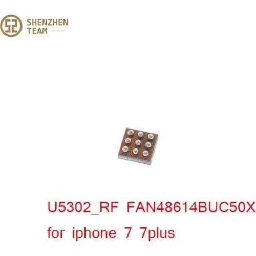SZteam 5-50pcs/lot NFBST_RF U5302_RF FAN48614BUC50X Mark KLxx 9PIN 5V BOOSTER IC for iphone 6S 7 7plus