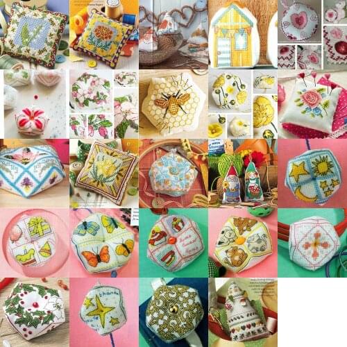 18CT pins 2.99usd/kit Cross Stitch Kit Embroidery Homfun Craft Bears Cross Stich Painting Joy Sunday Christmas Decorations