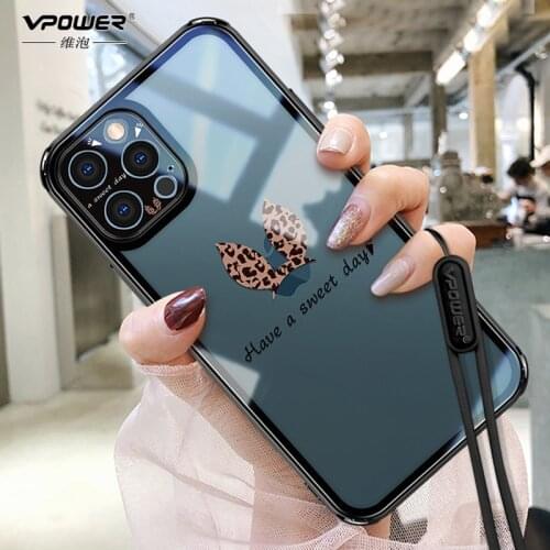 Clear Lens Protect film Tempered Glass Case Cover For iPhone 12 Pro Max 12 mini anti-fall shockproof phone glass cases shell