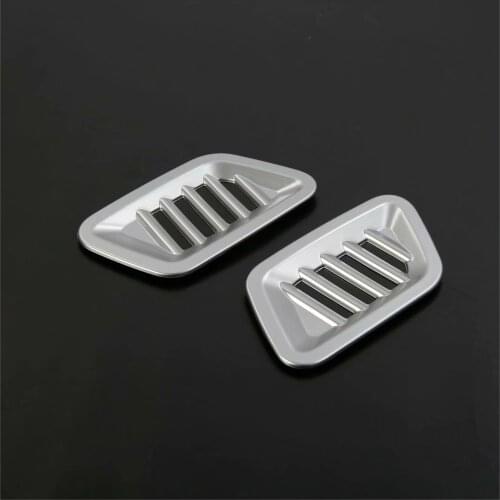 2pcs Chrome plated Air outlet of air conditioner style Car Automotive interior car window trim For Nissan Teana 2019