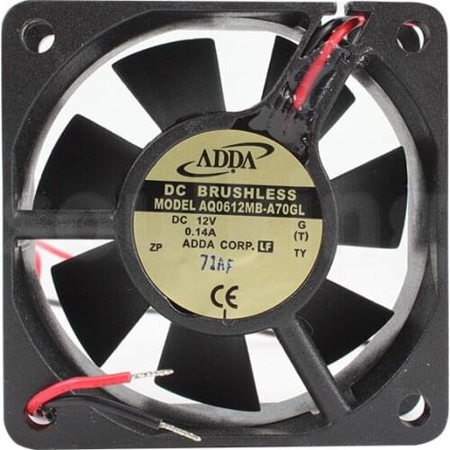 AQ0612MB-A70GL 6025 12V 0.14A waterproof cooling fan 6 Month Warranty