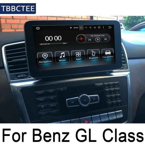 For Mecerdes Benz GL 2013~2015 NTG Android Car radio GPS multimedia player Navigation Map 2G+16G HD Screen WiFi BT