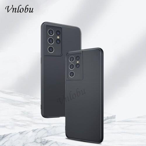 For Samsung Galaxy S21 Ultra S30 Camera Protection Soft Silicone Phone Case For Samsung S21 S30 Plus Matte Soft TPU Back Cover