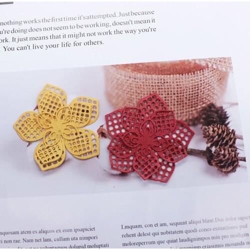 Flower Die Cut Metal Craft Fustelle Planner Dies Cutting Stencil Stamps And Dies Embossing Folder Template Scrapbook Album Decor