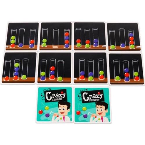 Kids Pretend Play Scientist Remove Ball Tubes Board Game Kit Intellectual Toy