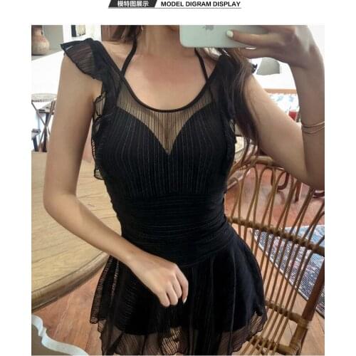 [High-End] South Korea Dongdaemun Goddess Swimsuit Female 2020 New Net Red Hot Ins Wind Sexy Conservative Swimsuit