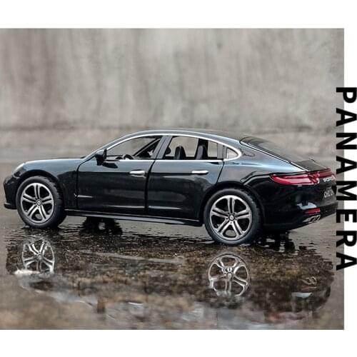 Diecast 1:32 Toy Cars Alloy Simulation Model Porsche Panamera Metal Vehicles Children Gifts Birthday Collection Miniature Scale
