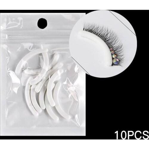 False Eyelash Extensions Display Try On Stick Pads Mold Grafting Supplies Fake Eye Lash Extension Tools Model-making Strips