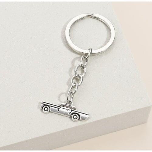 Cute Keychain Car Taxi Driver Key Ring Traffic Tools Key Chains Fathers Day Gifts For Men Handbag Accessorie Simple Punk Jewely