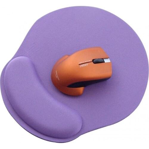 Solid Color Mouse Pad With Wrist Protect Wristband Comfortable Mice Mat For Game Computer PC Laptop Comfort Wristband