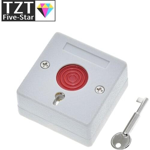 PB-68 emergency button switch key automatic reset wired manual alarm button Fire hand alarm emergency switch