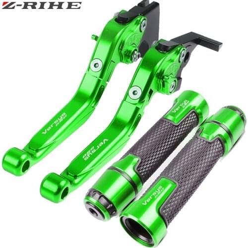 For Kawasaki VERSYS 650 cc ABS 2015 2016 VERSYS650 Motorcycle Accessories Adjustable Brake Clutch Levers Handle Handlebar Grips