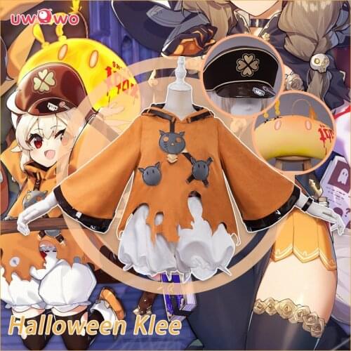 PRE-SALE UWOWO Game Genshin Impact Klee Cosplay Costume Special For Carnival Halloween Christmas Game Holiday Outfits