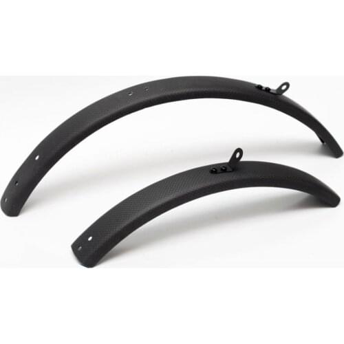 Carbon fiber bicycle fender for Brompton Folding bike front and rear mudguard fender