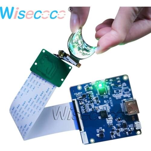 1.39 Inch Flexible OLED Display 400(RGB)*400 Round Amoled Screen with MIPI Controller Driver Board