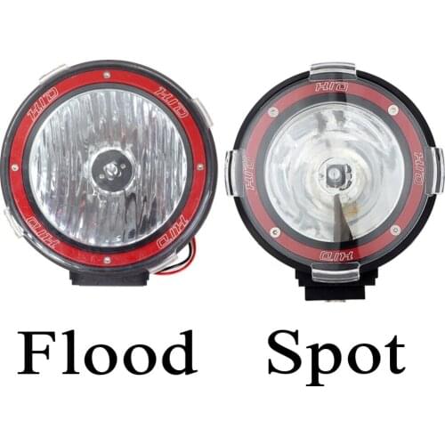 1 PCS 7 Inch 75W HID Xenon Driving Light Motor Spotlight Off Road ATV 4x4 4WD Truck