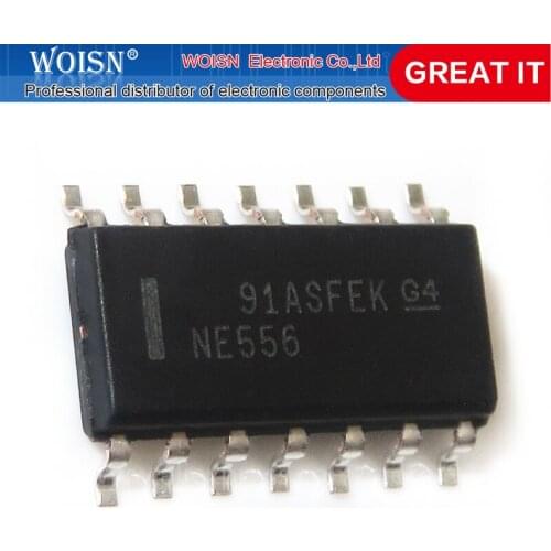 10PCS NE556DT NE556 NE556DR SOP14 SOP NE556D SMD new original In Stock