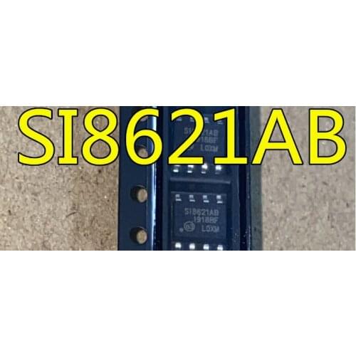 10PCS SI8621 SI8621AB SOP8 SI8621AB-B-ISR