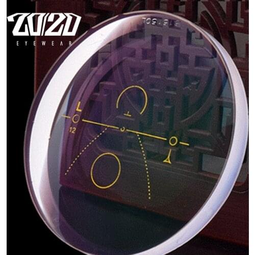 2020 Real Progressive 100% Authentic Customize Lenes Anti Blue Light Rays Multifocal Vision Prescription Lens Optical Eyewear