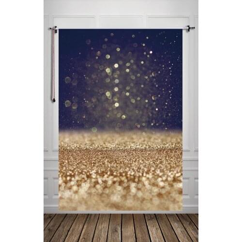 4x6ft(1.25x2m) Shining Glitter Spots Backgrounds Lamplight Bright Sand Photography Art Fabric Backdrops D-4055