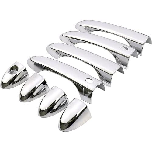 Chromium Styling For Jeep Cherokee KL 2014-2020 Chrome Exterior Door Handle Cover Door Bowl Cover Moulding Trim