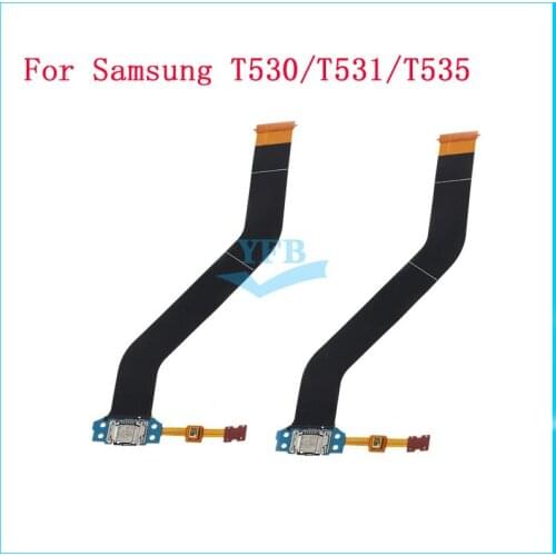 Tail Wire USB Port Charging Connector Plug Dock Socket Jack Flex Cable For Samsung Galaxy Tab 4 10.1 T530 SM-T530 T531 T535 D08A