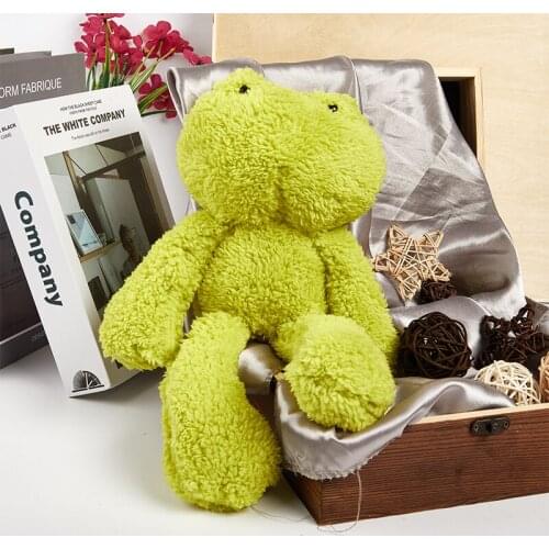 30cm Cute Frog Plush Toy Kids Comfort Plush Stuffed Doll Pillow Cushion Car Home Decor Birthday Gift for Friends