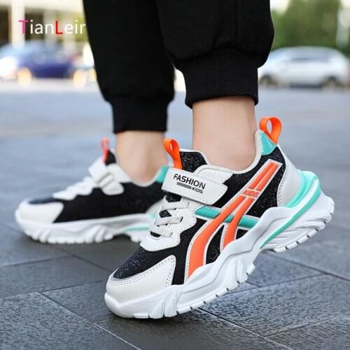 2021 New Autumn Children Casual Shoes Breathable Mesh Sneakers Boys Shoes Fashion Casual Kids Shoes Boys Basket Chaussure Enfant