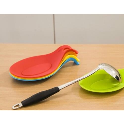 Multi Mat Kitchen Tools Silicone Mat Insulation Placemat Heat Resistant Put A Spoon Kitchen accessories