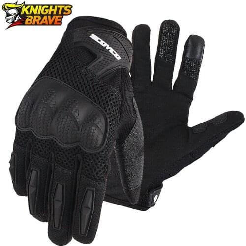 Motorcycle Gloves Summer Moto Luva Breathable Motorbike Racing Gloves Bicycle Cycling Riding Glove Guantes Moto For Men Women