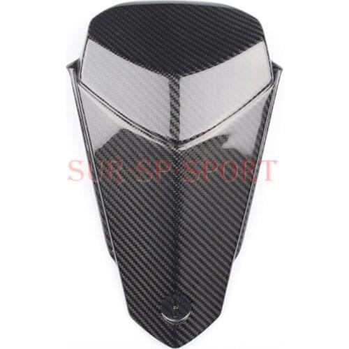 Passenger Seat Fairing Tail Cowl Cover For Yamaha YZF R6 2017 2018 2019 2020 Carbon Fiber Twill
