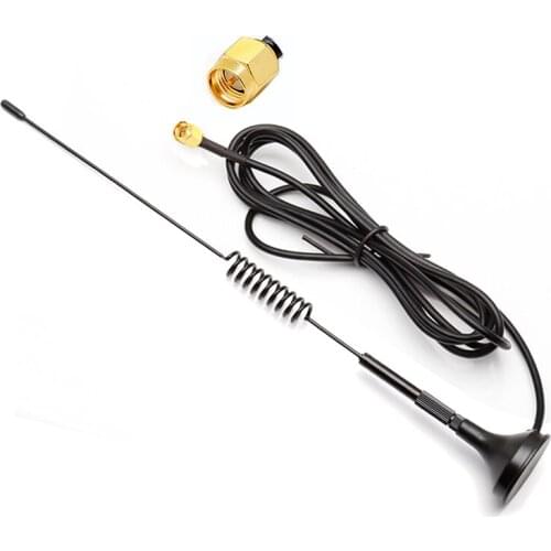 Monopole GPS Antenna GPS precise satellite positioning antenna small sucker antenna 1575.42MHz RG178 3m cable SMA male connector