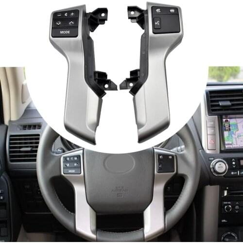Steering Wheel Audio Control Switch With Bluetooth 84250-60160 For Toyota Land Cruiser Prado 2009-2016 84250-60160-B1