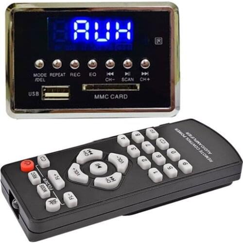 3.7-5V recording Bluetooth decoder board supports MP3/WAV/WMA/FLAC/APE four format audio decoding