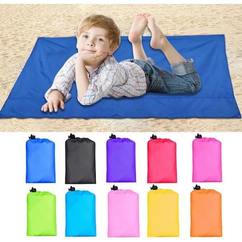 Camping Mat Waterproof Beach Blanket Outdoor Grounding Mat Mattress Picnic Pocket Carpet Rug Portable Folding Sleeping Bed Pad