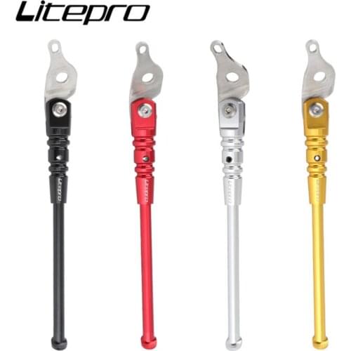 Litepro Kickstand Aluminum Alloy Parking-stand BMX Bike Accessories For Brompton Folding Bicycle