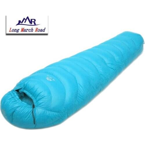 LMR -25C ~-15C White Goose Down 1800G Filling Waterproof Comfortable Sleeping Bag Uyku Tulumu Slaapzak Sac De Couchage