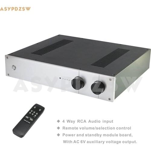 WA119-AMP Aluminum enclosure Preamplifier chassis Power amplifier case/box 425*80*350mm