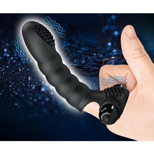 Finger Dildo Vibrator Sex Toys for Adults Women Vibrating Finger G-spot Clitoris Stimulator Vagina Massager Female Masturbator