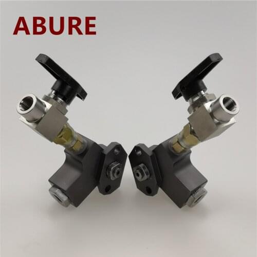 1 set complete ISO and POLY side blocks Aftermarket for probler P2 spray gun problem P2 16N599 16N600 23955-00 23956-00