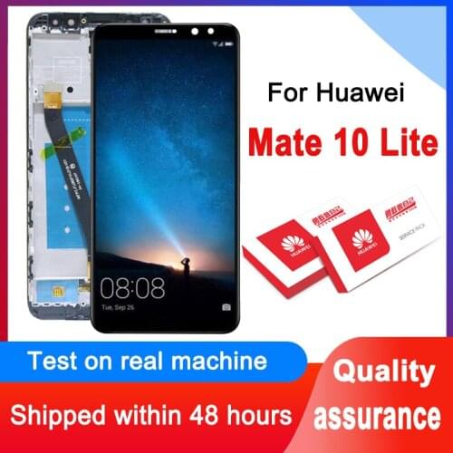100% Tested 5.9'' Display Replacement For Huawei Mate 10 Lite LCD Touch Screen Digitizer Assembly For Nova 2i RNE-L21Model