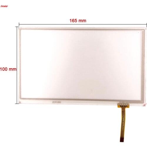 165*100 mm 165mm * 100 mm 4Pin Resistive 7" inch Touch Screen Panel Digitizer sensor For DVD PLC AT070TN94/TN92 HSD070IDW1-E13
