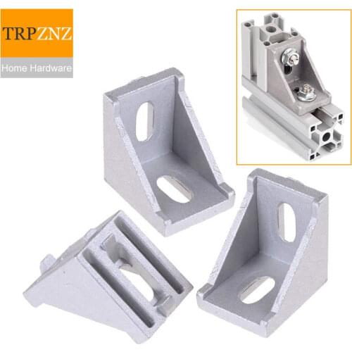 Aluminum Corner Code, 90 degree right angle, Aluminum bracket connector,Industrial aluminum profile accessories